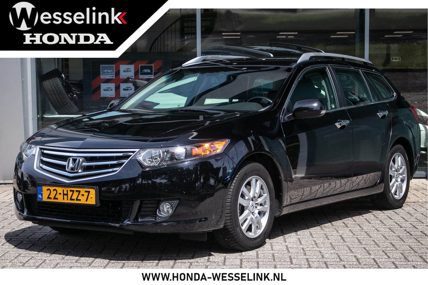 Honda Accord Tourer - 2.0i Elegance All-in rijklaarprijs | 1e eigenaar | Trekhaak | Cruise control - AutoWereld.nl