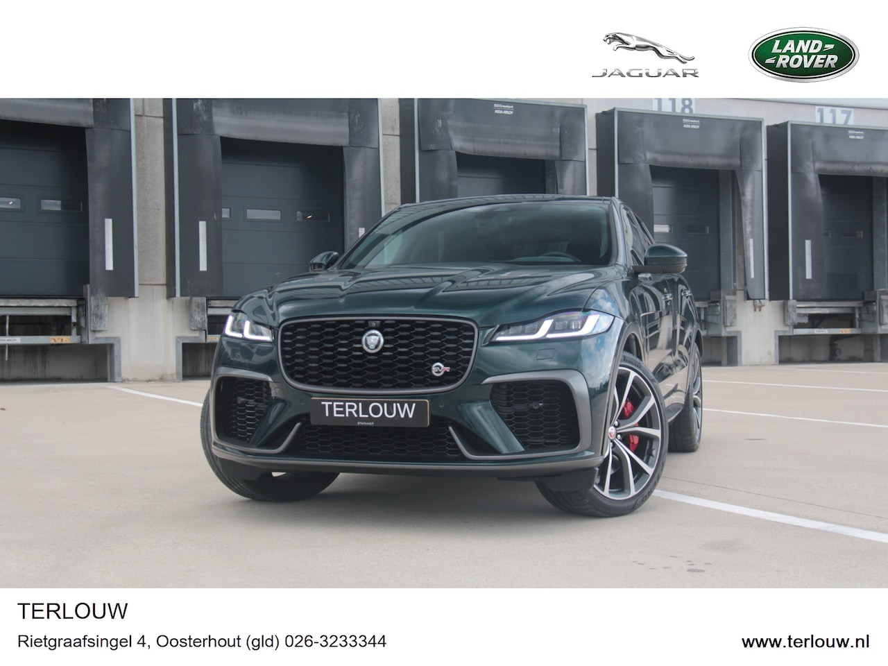 Jaguar F-Pace - 5.0 V8 S/C AWD SVR 5.0 V8 S/C AWD SVR - AutoWereld.nl