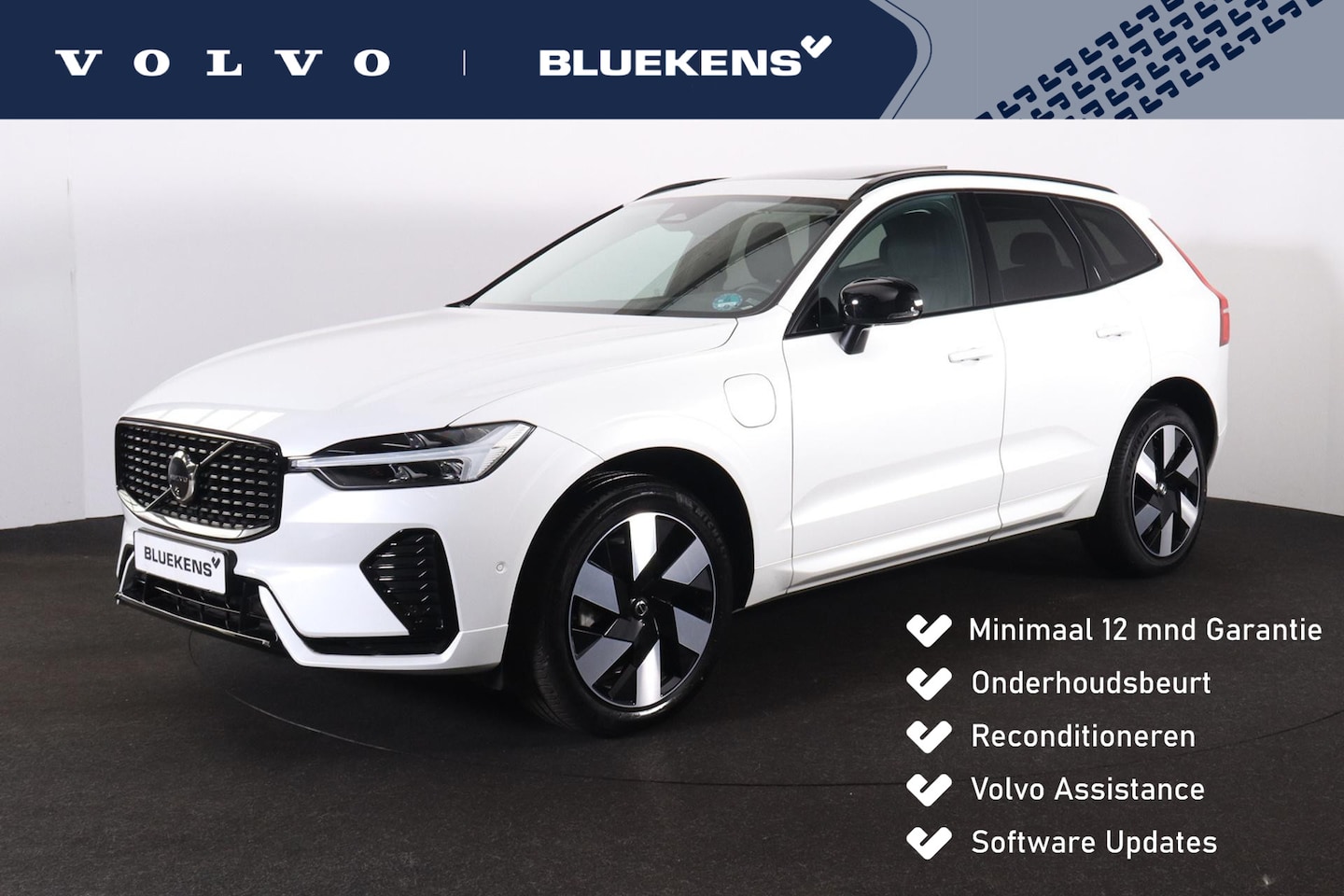 Volvo XC60 - T8 Recharge AWD Plus Dark - LONG RANGE - Panorama/schuifdak - IntelliSafe Assist & Surroun - AutoWereld.nl
