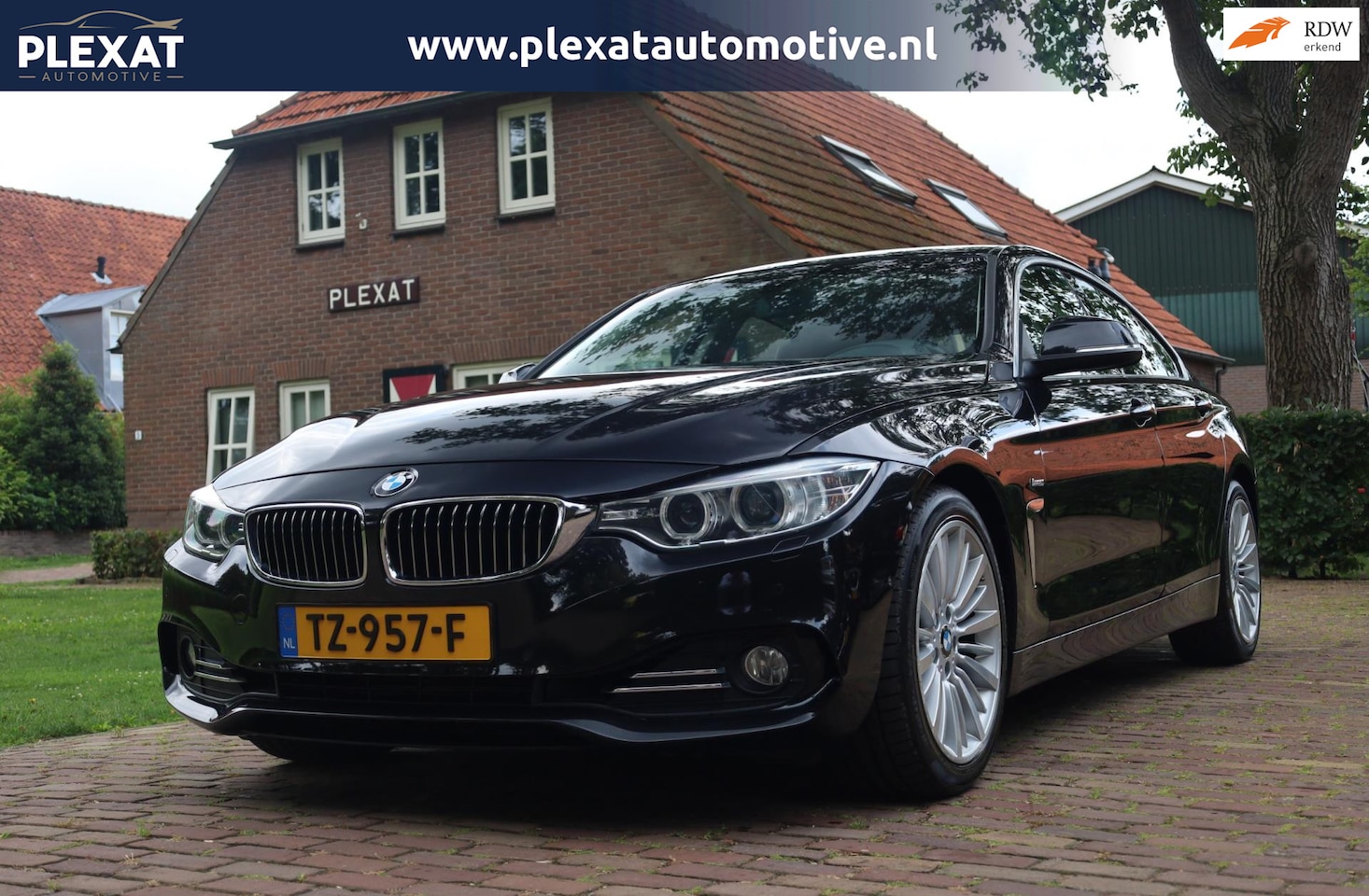 BMW 4-serie Gran Coupé - 420i Luxury Aut. | Slechts 69.000KM | Xenon | Historie | Sattel-braun Leder | Navigatie | - AutoWereld.nl