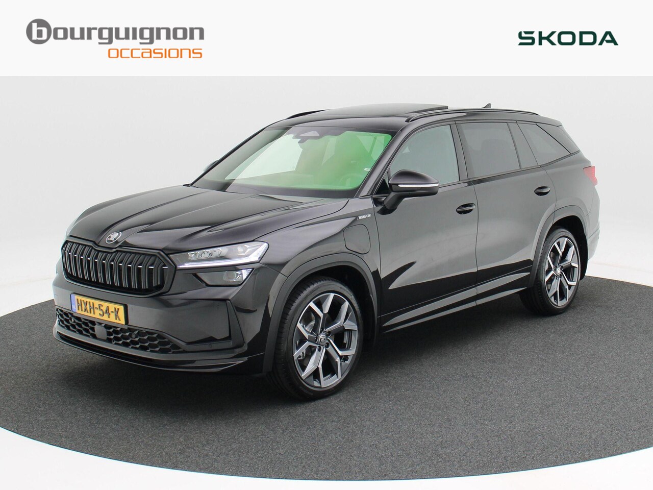 Skoda Kodiaq - 1.5 TSi 204 Pk Automaat PHEV Sportline Business | Panoramadak | Trekhaak | 20 Inch | Matri - AutoWereld.nl