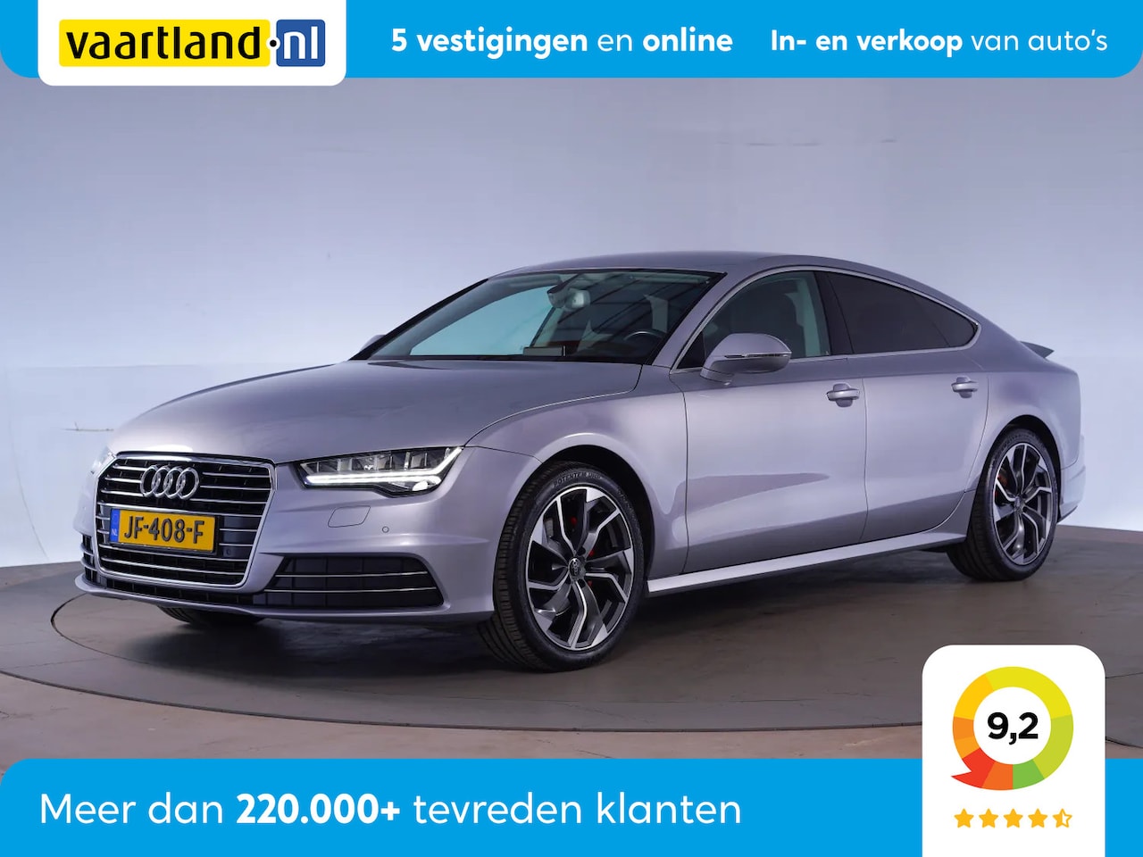 Audi A7 - 1.8 TFSI [ Stoel + Stuurwielverwarming Camera Navi ] - AutoWereld.nl