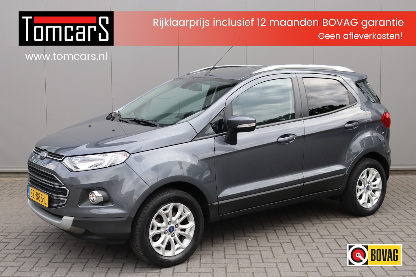 Ford EcoSport - 125PK EcoB. Titanium S Trekhaak/Cruise-control/Camera/Stoelverwarming - AutoWereld.nl