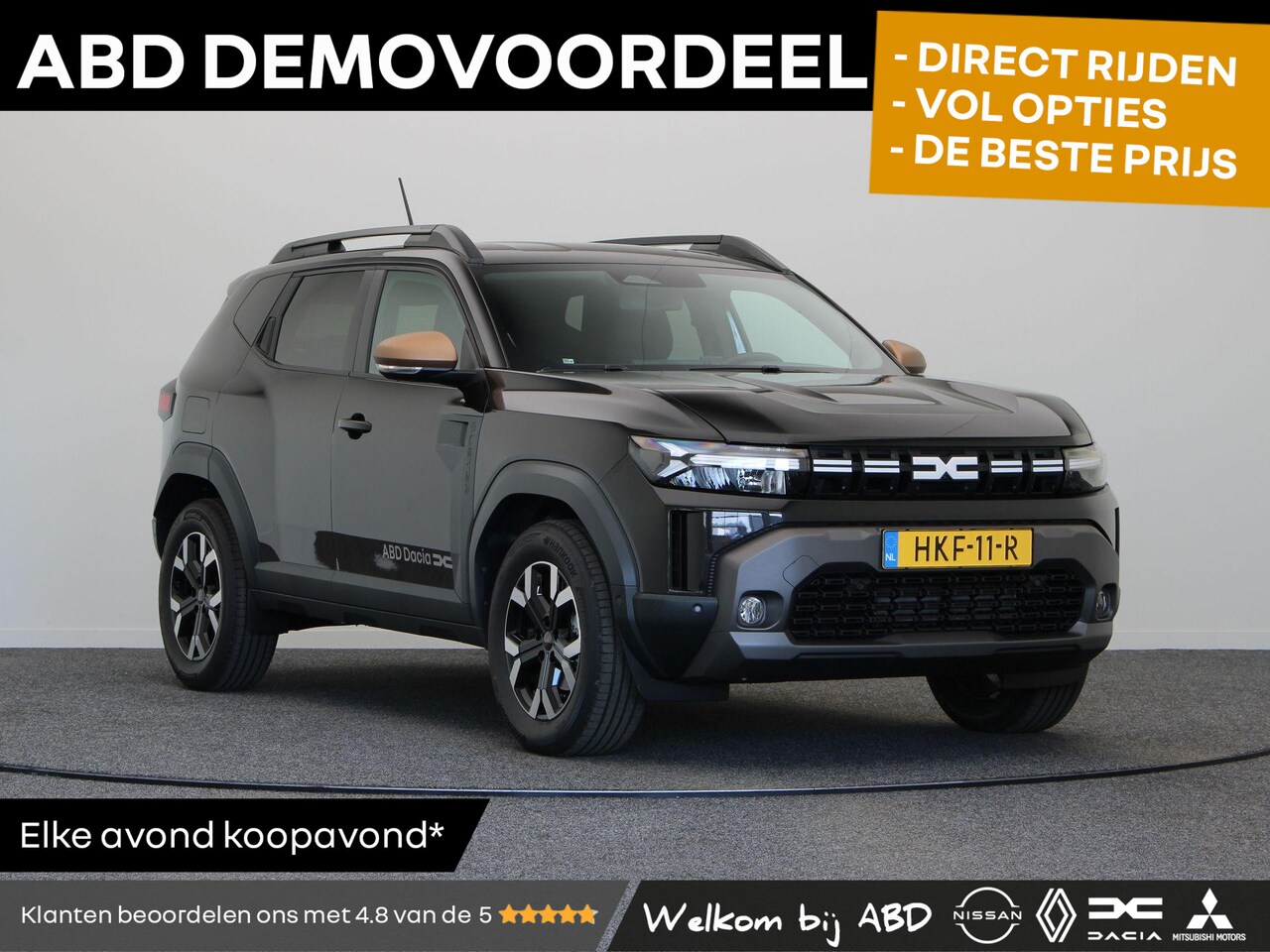 Dacia Duster - 1.6 Hybrid 140pk Extreme | Auto. parkeerrem | Blind spot warning | Navigatie | 360 graden - AutoWereld.nl