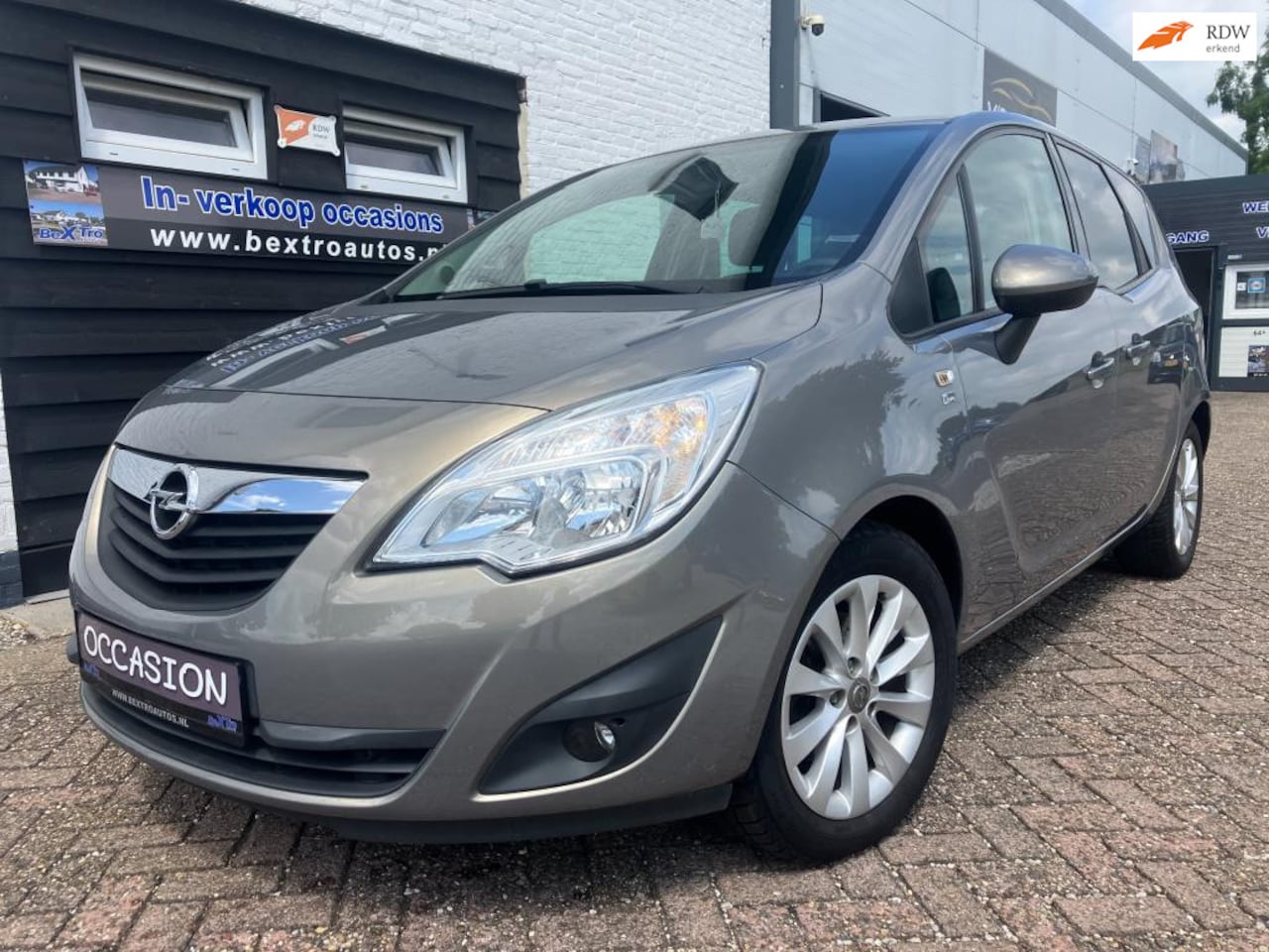 Opel Meriva - 1.4 16V EDITION 101 PK CRUISE CONTROL AIRCO LEUKE AUTO + NWE APK + GARANTIE - AutoWereld.nl
