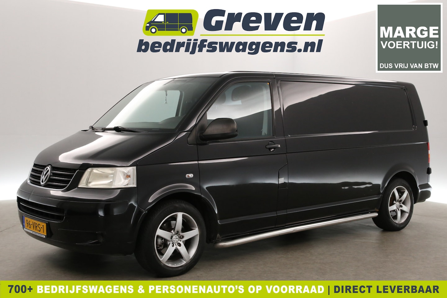 Volkswagen Transporter - 2.5 TDI Trendline L2H1 | MARGE! | Airco Trekhaak Sidebars 17"LMV - AutoWereld.nl