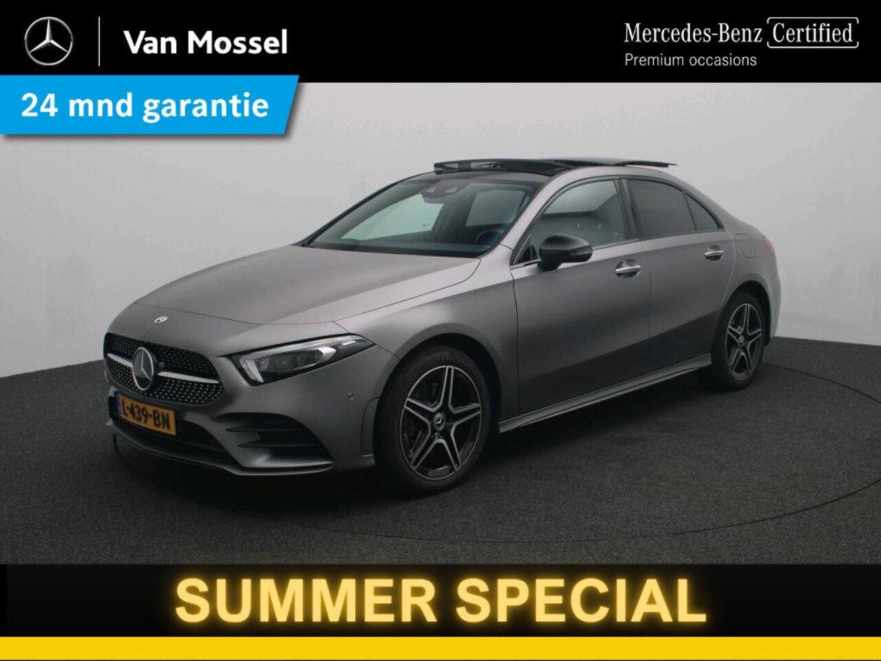 Mercedes-Benz A-klasse - 250 e Business Solution AMG Limited Panorama Dak / Nightpakket / Keyless / Memory Seats / - AutoWereld.nl