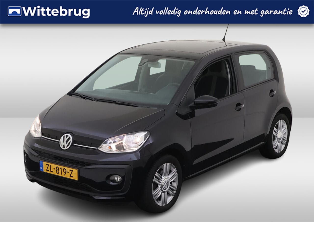 Volkswagen Up! - 1.0 BMT high up! / PANO/ PARK. SENSOREN/ STOELVERWARM./ BLUETOOTH/ CLIMA/ 15" LMV - AutoWereld.nl