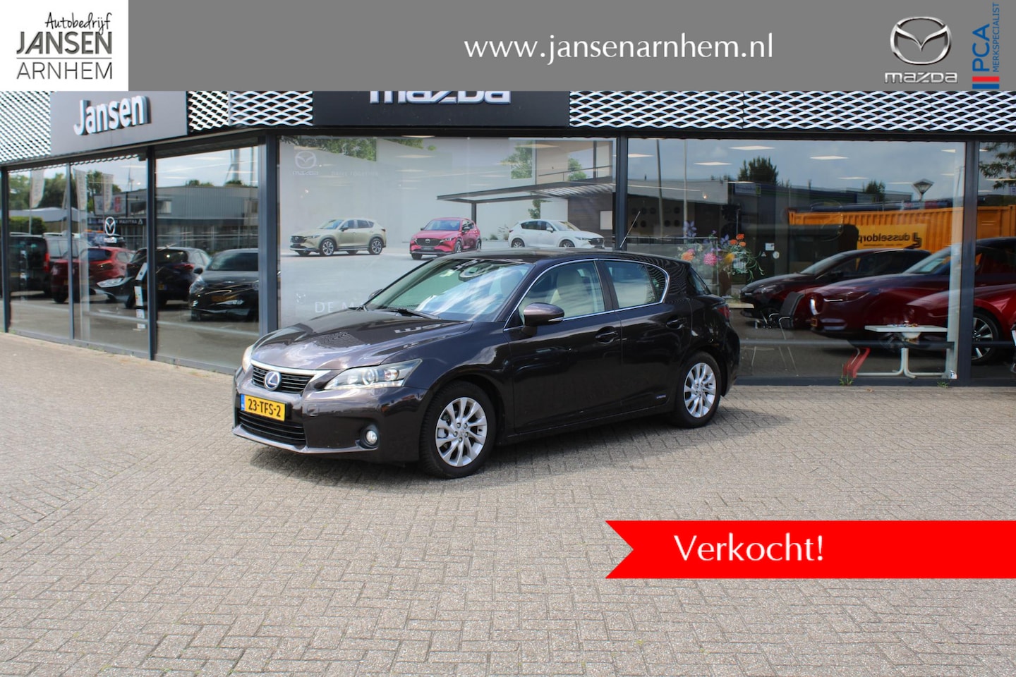 Lexus CT 200h - Hybrid , Automaat, Leder Beige/creme, Cruise, Clima, Stoelverwarming, Bluetooth, Camera, L - AutoWereld.nl