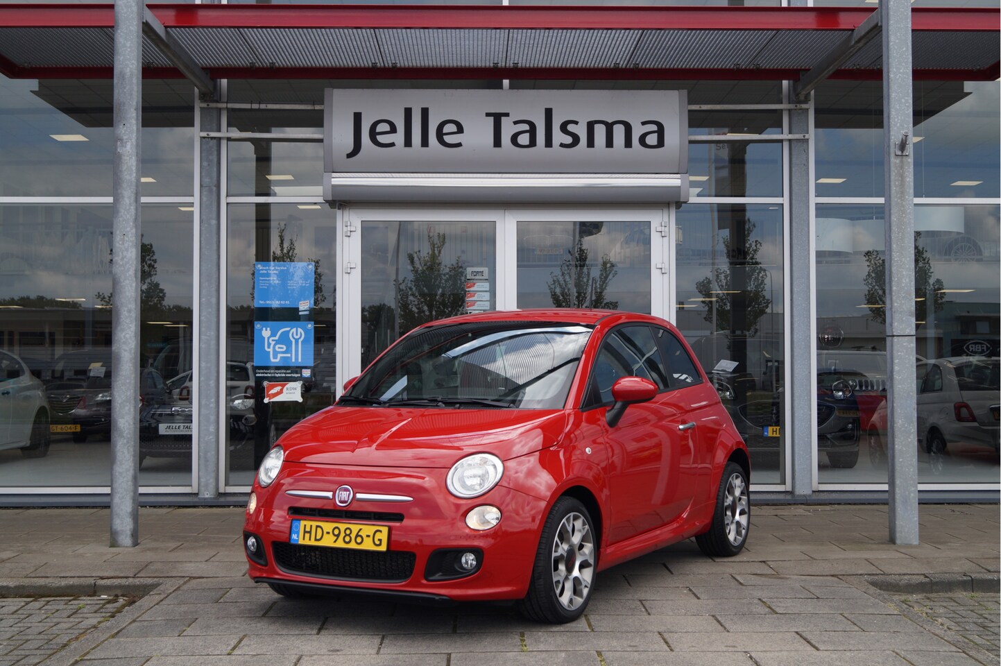 Fiat 500 - TwinAir Turbo 500S | 16" velgen | Blue& Me - AutoWereld.nl