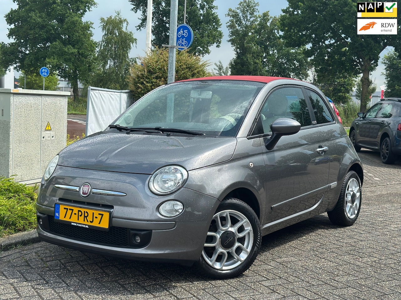 Fiat 500 C - 1.2 Pop AUTOMAAT cabriolet nap - AutoWereld.nl