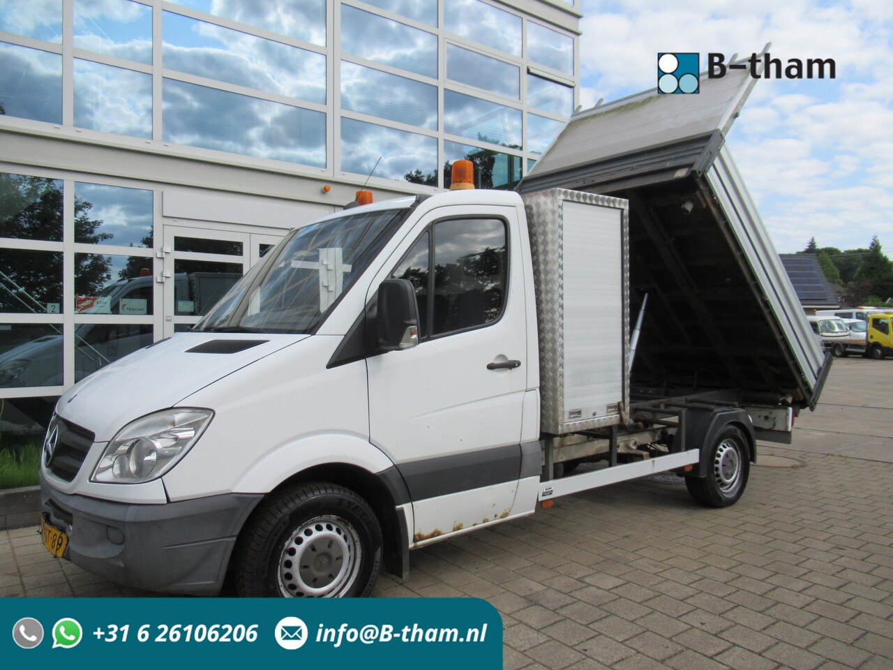 Mercedes-Benz Sprinter - 310 2.2 CDI 70KW 366 3-Z./S./W. Kipper Tipper - AutoWereld.nl