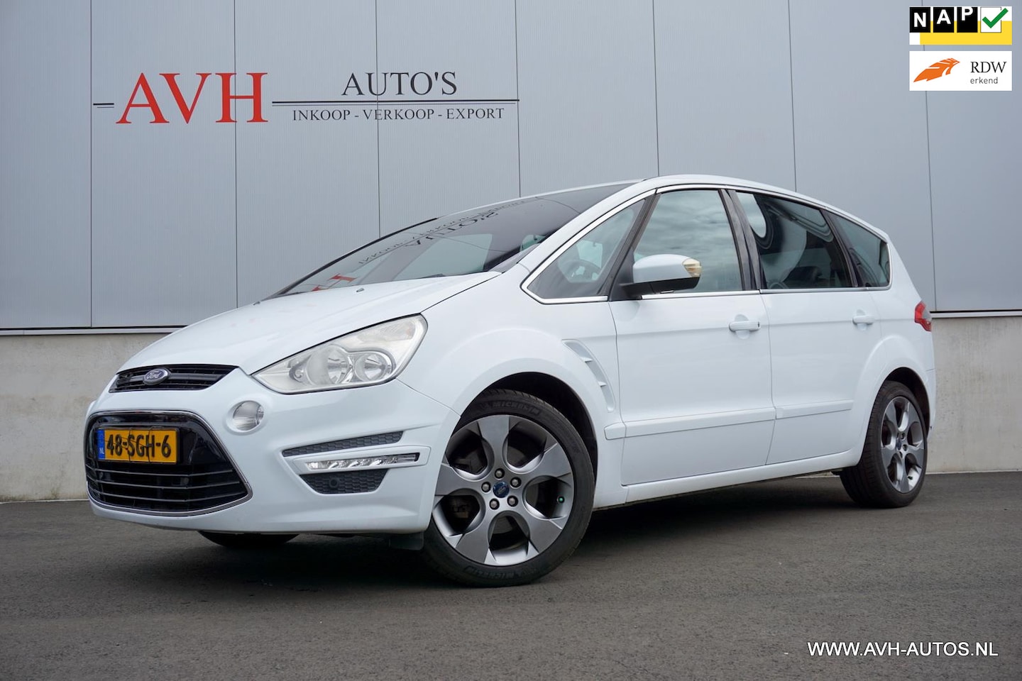 Ford S-Max - 1.6 EcoBoost Titanium 7p. 1.6 EcoBoost Titanium 7 persoons!! - AutoWereld.nl