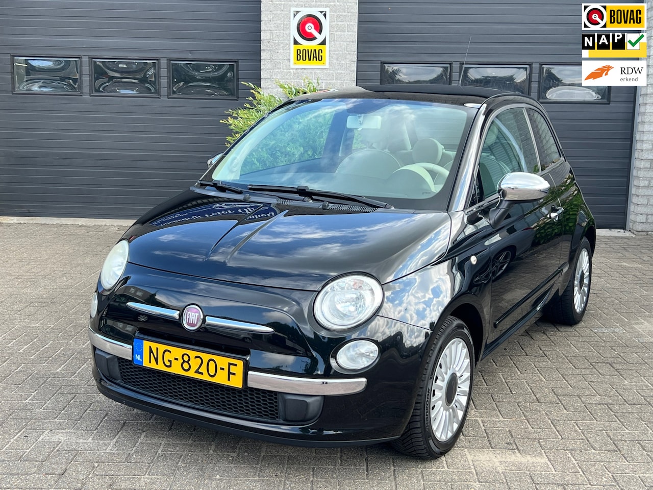 Fiat 500 - 1.2 Naked *Pannodak*Airco*LM velgen* - AutoWereld.nl