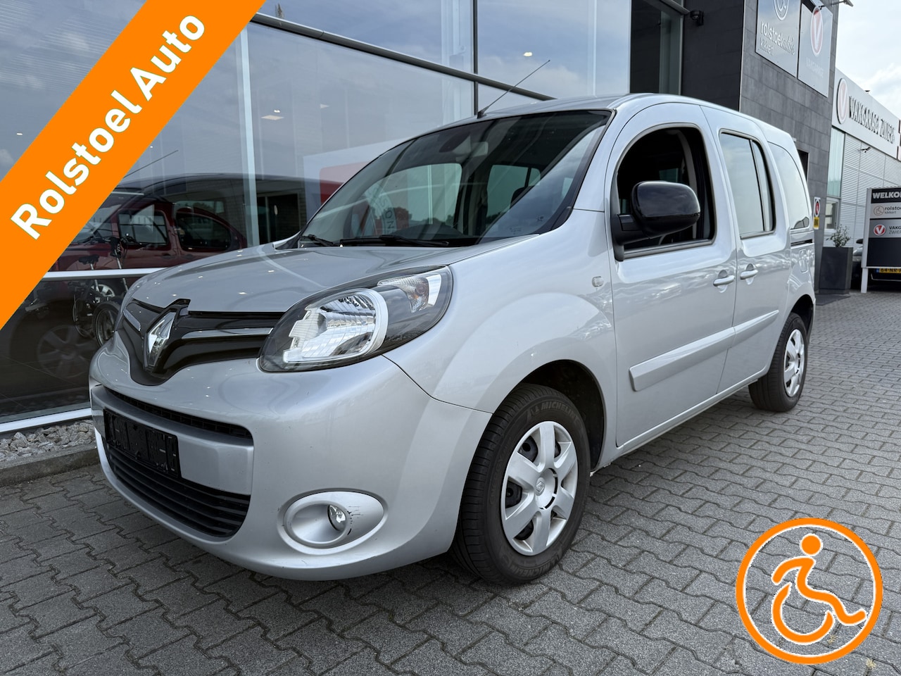 Renault Kangoo Family - Tech 3+1 Rolstoelauto 1.2 TCe (Zeer nette 3+1 Rolstoelauto met automatische klep!) - AutoWereld.nl