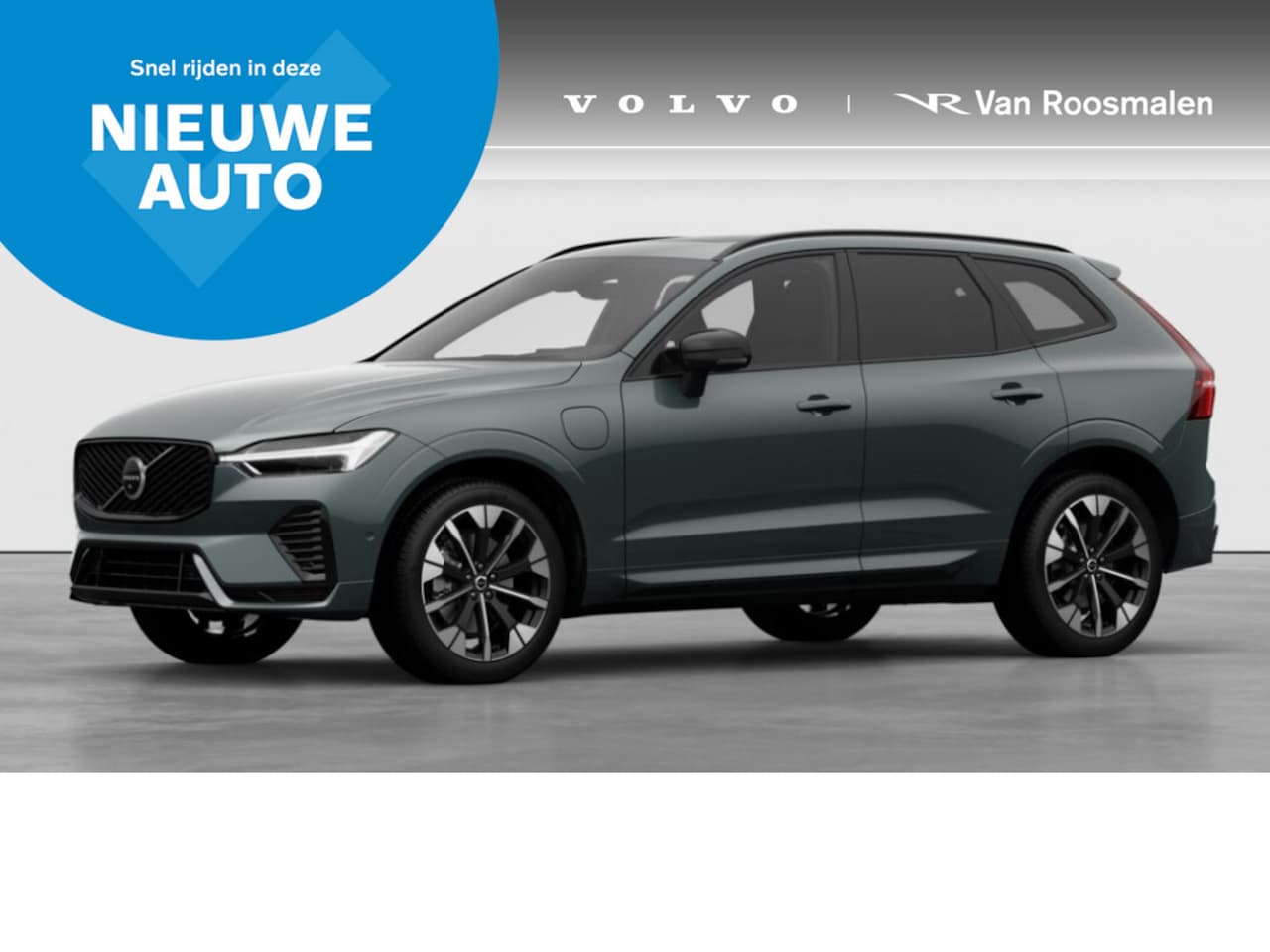 Volvo XC60 - T6 AWD Plus Dark | Forest Lake | Panorama dak - AutoWereld.nl