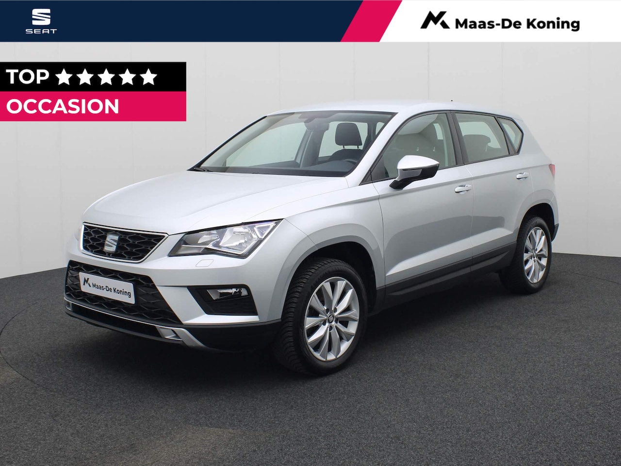 SEAT Ateca - 1.4TSI/150PK DSG Style · Navigatie · LED · Stoelverwarming · TOPDEAL - AutoWereld.nl