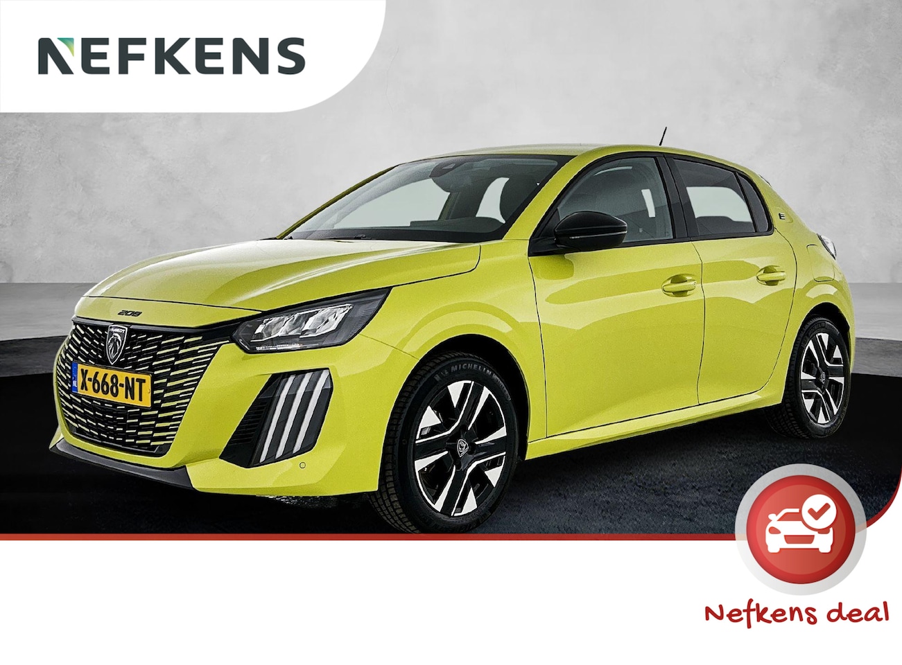Peugeot e-208 - Style 50kWh 136pk Automaat | Climate Control | Airco | Navigatie | Parkeersensoren Achter - AutoWereld.nl
