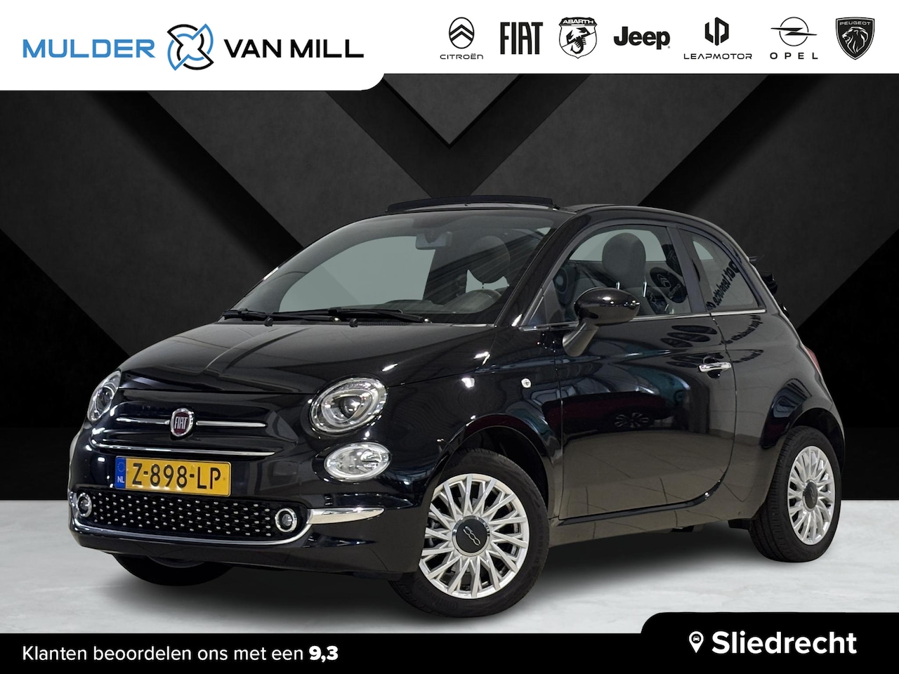 Fiat 500 C - Dolcevita Finale 1.0 Hybrid 70pk | CABRIO | APPLE CARPLAY / ANDROID AUTO | PARKEERHULP | D - AutoWereld.nl