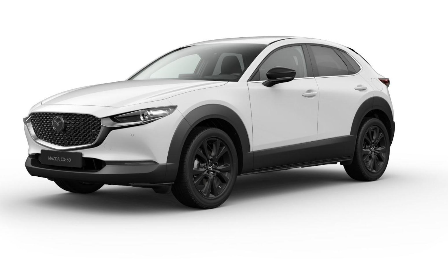 Mazda CX-30 - 2.5 e-SkyActiv-G M Hybrid Homura / Arctic White - AutoWereld.nl
