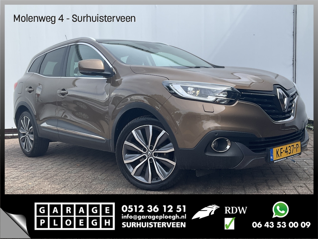 Renault Kadjar - 1.2 TCe Bose Pano Leder Nav/Cruise DAB Stoelverw Elek.Stoel Led NL-Auto! - AutoWereld.nl