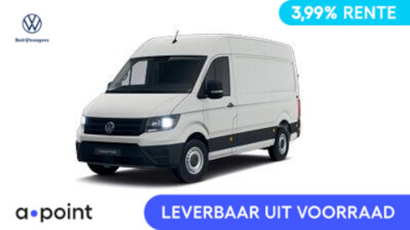 Volkswagen Crafter - Bedrijfswagens Trendline L3H3 2.0 TDI EU6 140 pk GVW 3.5T Automaat! VOORRAAD!! - AutoWereld.nl