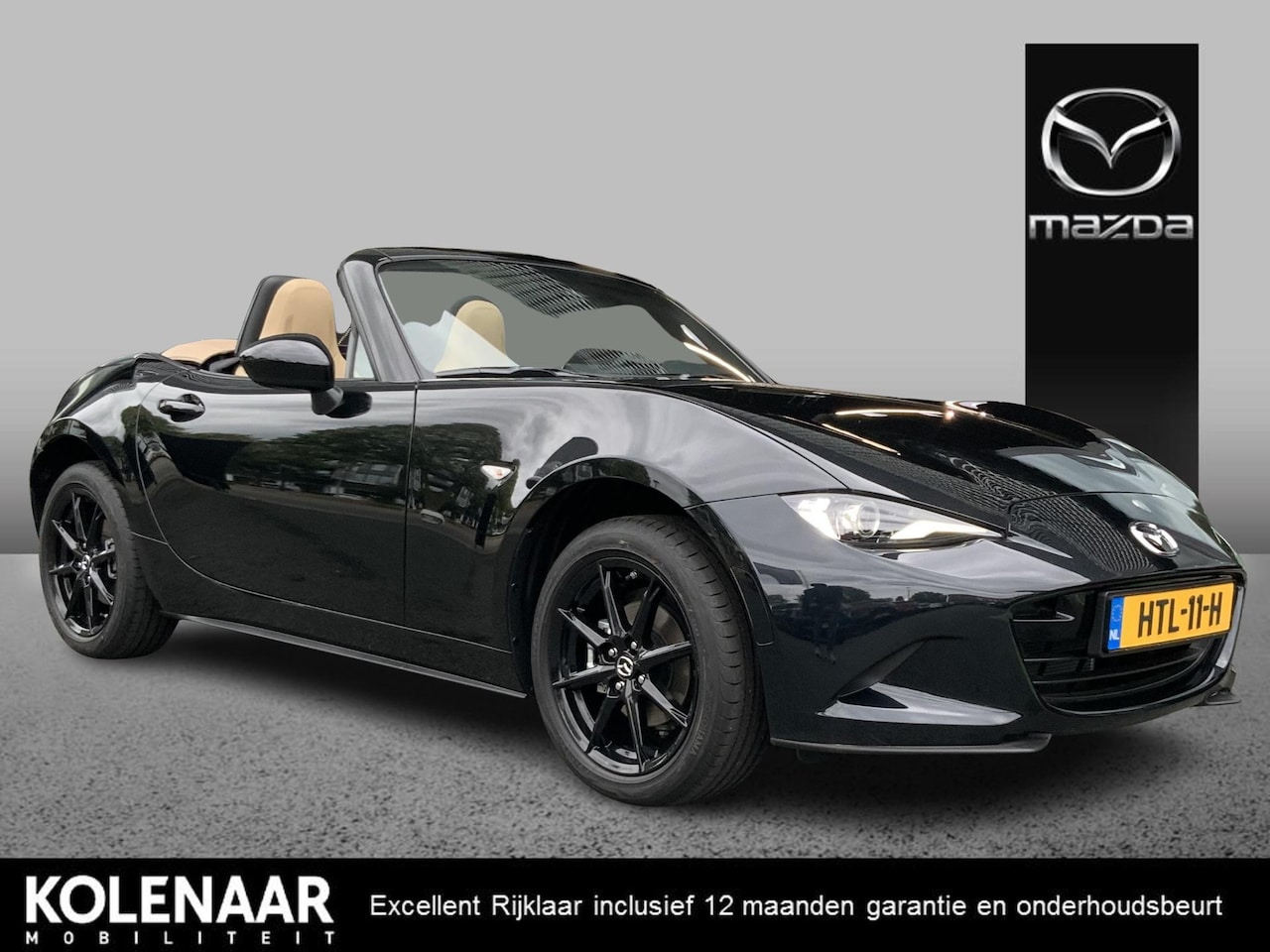 Mazda MX-5 - 1.5 -G 132 Kazari /Black Edition - AutoWereld.nl