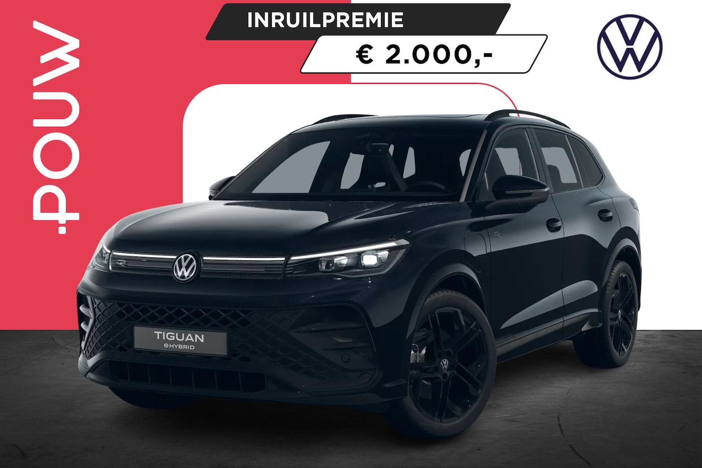 Volkswagen Tiguan - 1.5 eHybrid DSG 204pk R-Line Edition | LMV 20'' | Trekhaak Uitklapbaar - AutoWereld.nl