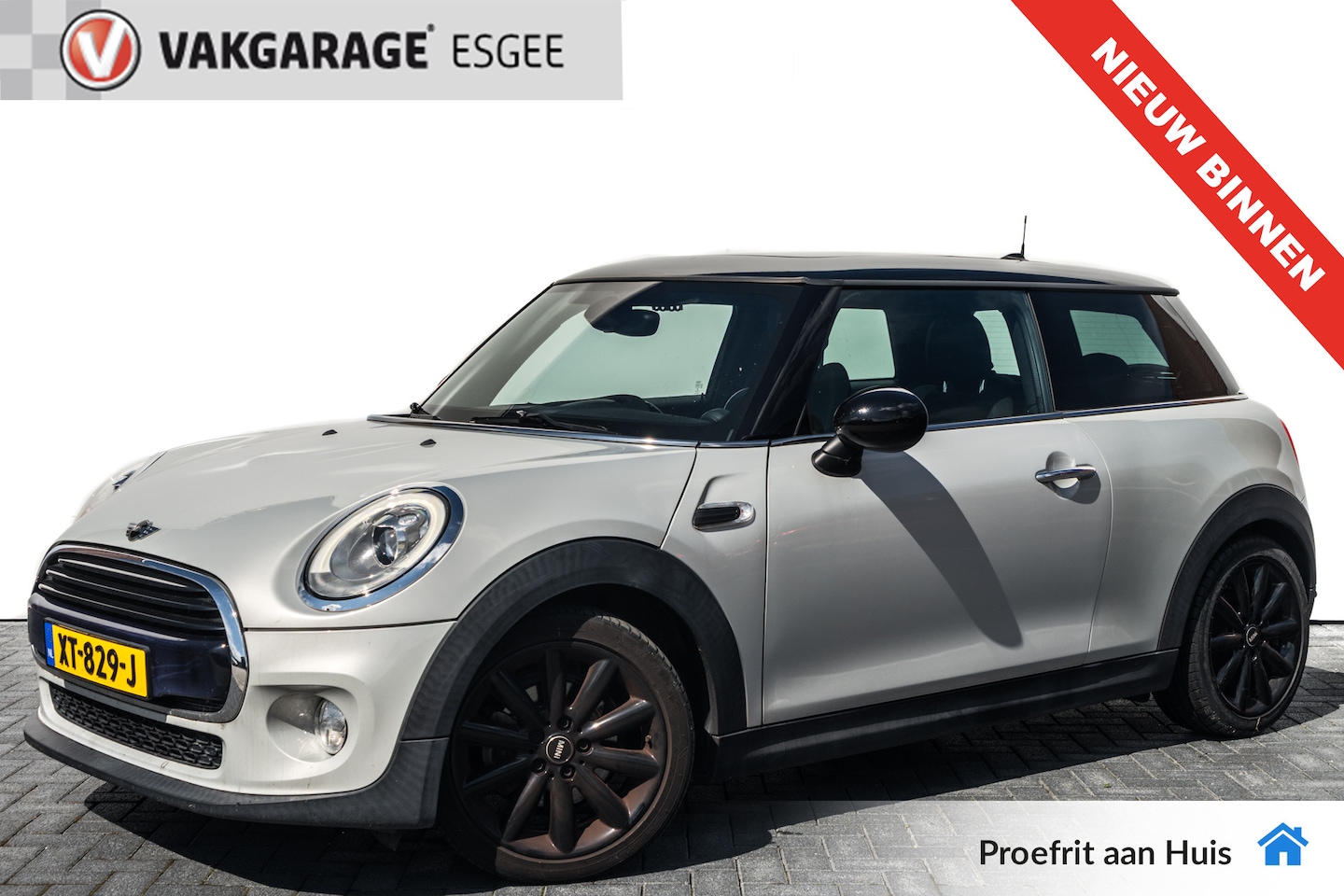 MINI Cooper - 1.5 136 PK Cooper Chili Serious Business AUTOMAAT RIJKLAAR INCL:GARANTIE. | Panodak | Navi - AutoWereld.nl