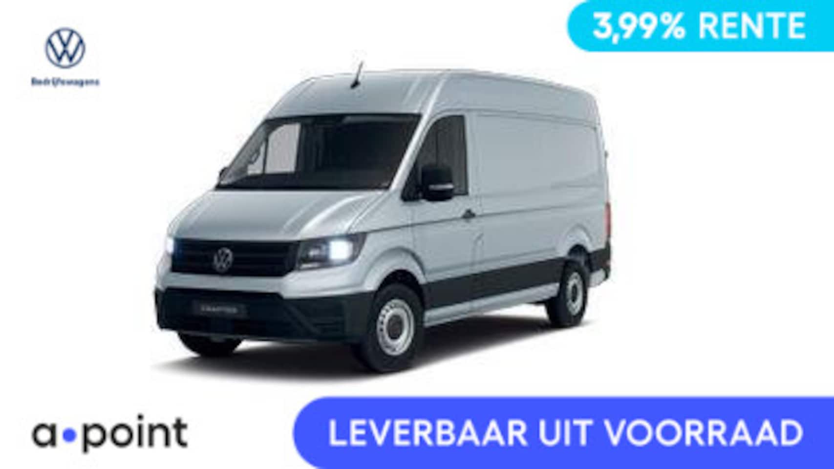 Volkswagen Crafter - Bedrijfswagens Trendline L3H3 2.0 TDI EU6 140 pk GVW 3.5T Automaat!  VOORRAAD!! - AutoWereld.nl