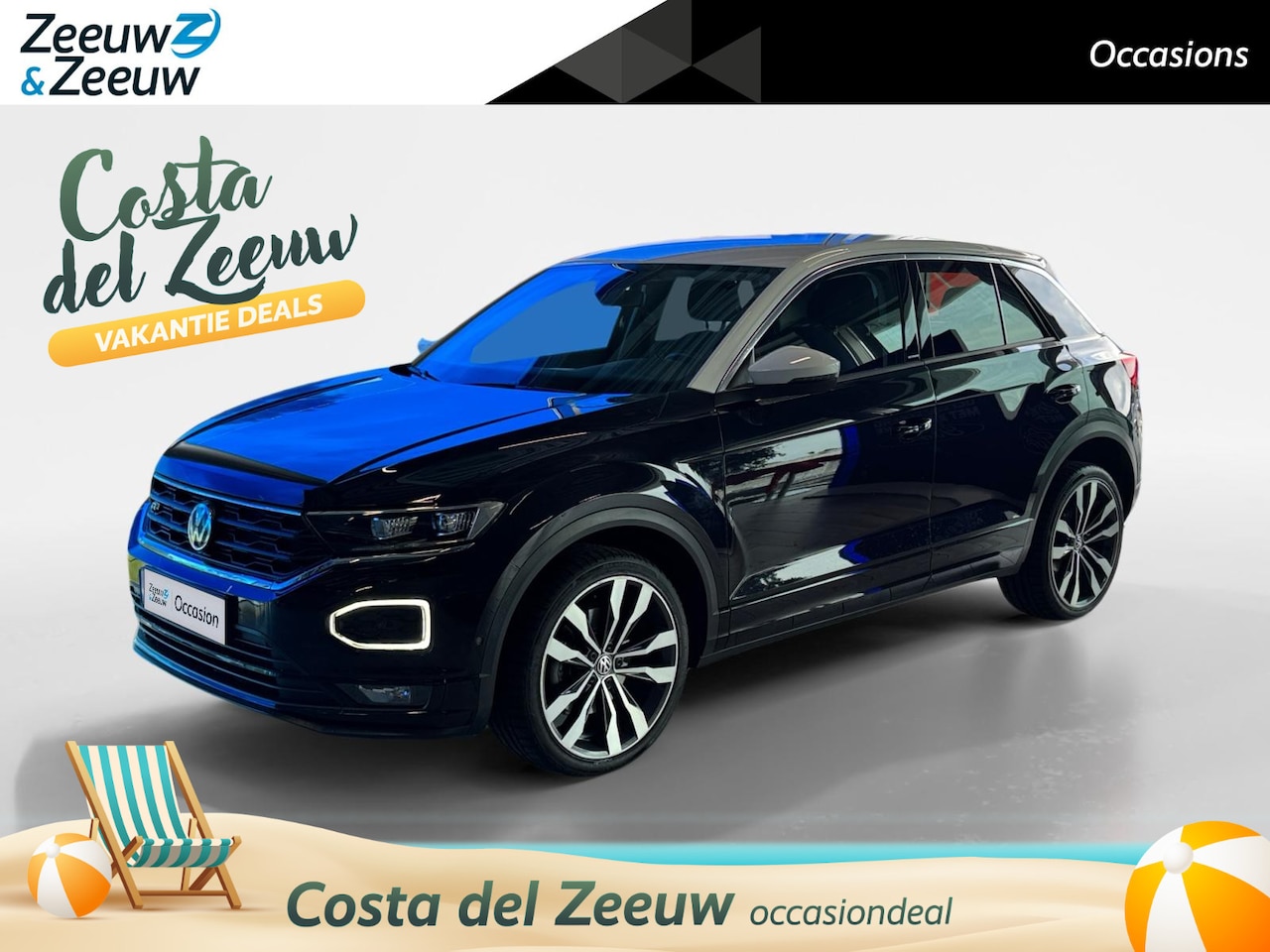 Volkswagen T-Roc - 1.5 TSI Sport Business R | Winter-pakket | R-line pakket | Sport Plus Pakket | 12 Maanden - AutoWereld.nl