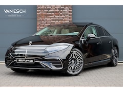 Mercedes-Benz EQS - 450+ AMG Exclusive Line 118 kWh | Facelift | ex btw €78.500, - | Hyperscreen | Achterasbes
