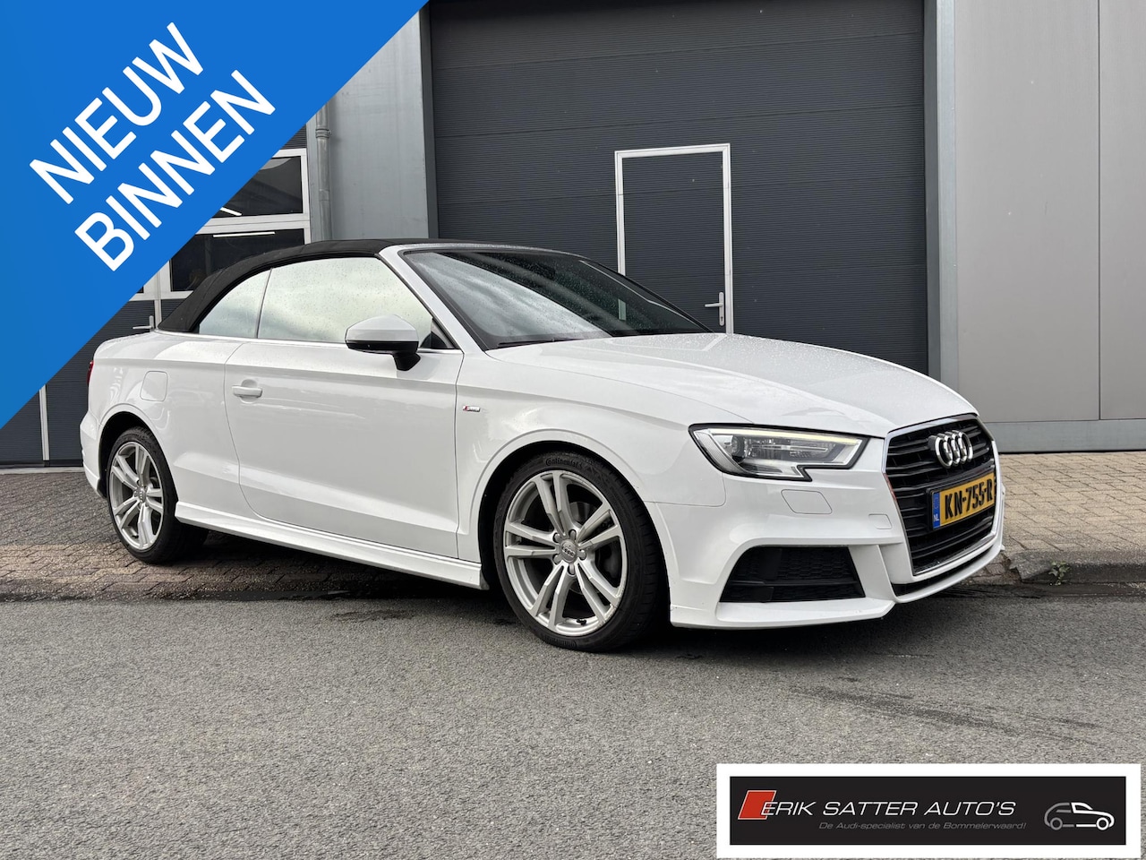 Audi A3 Cabriolet - 1.4 TFSI CoD Sport Pro Line S NL Auto| Nek verwarm.| Stoelverw.| Camera| PDC| Xenon| Leder - AutoWereld.nl