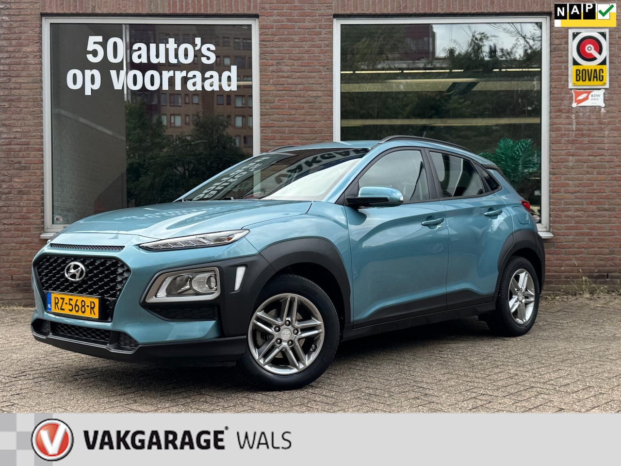 Hyundai Kona - 1.0T COMFORT | AIRCO | CRUISE | TREKHAAK |CAMERA | EL RAMEN | PARKEERSENSOREN - AutoWereld.nl