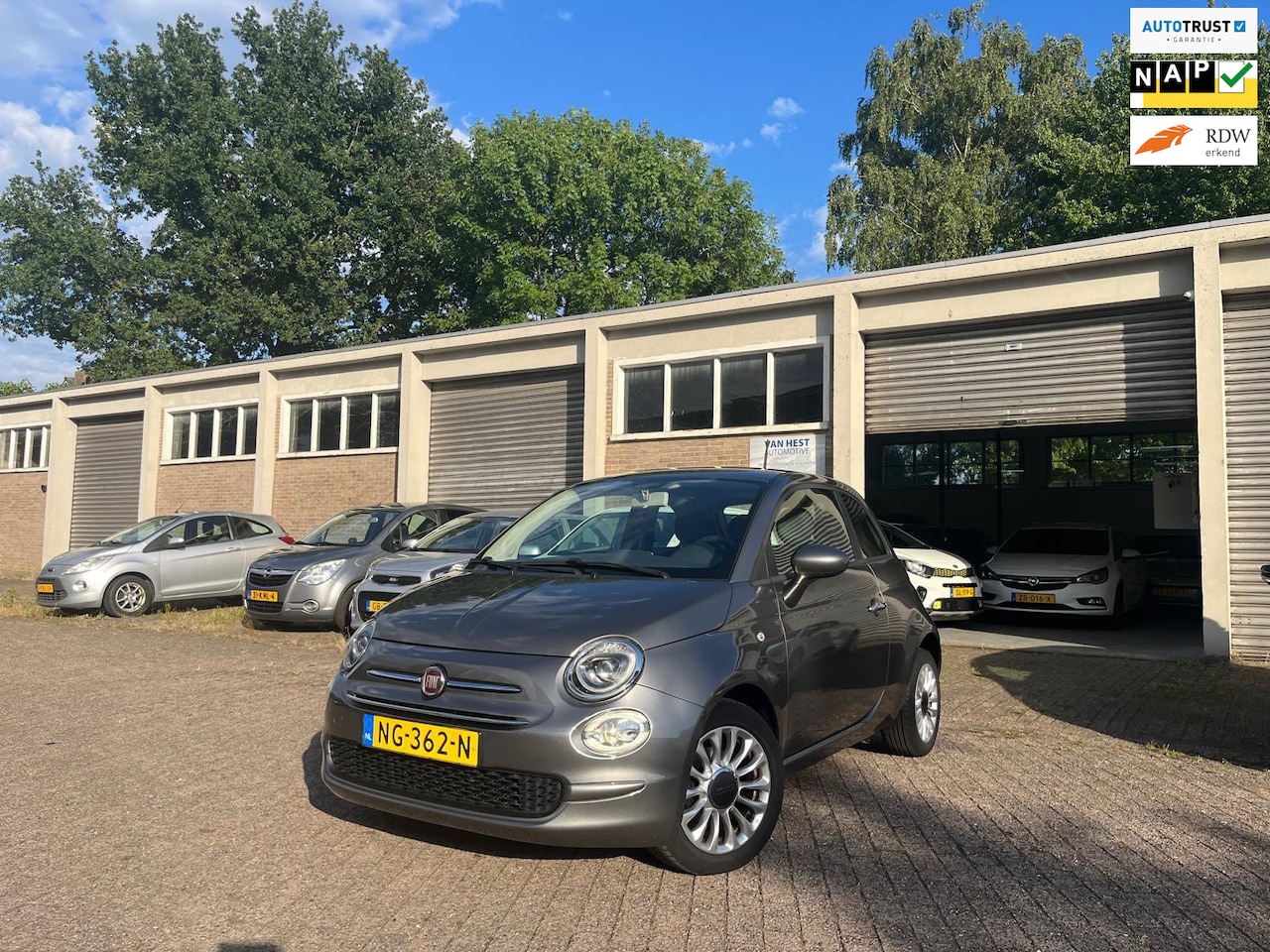 Fiat 500 - 0.9 TwinAir Turbo. Airco/ Licht metalen velgen/ Recent onderhoud! - AutoWereld.nl