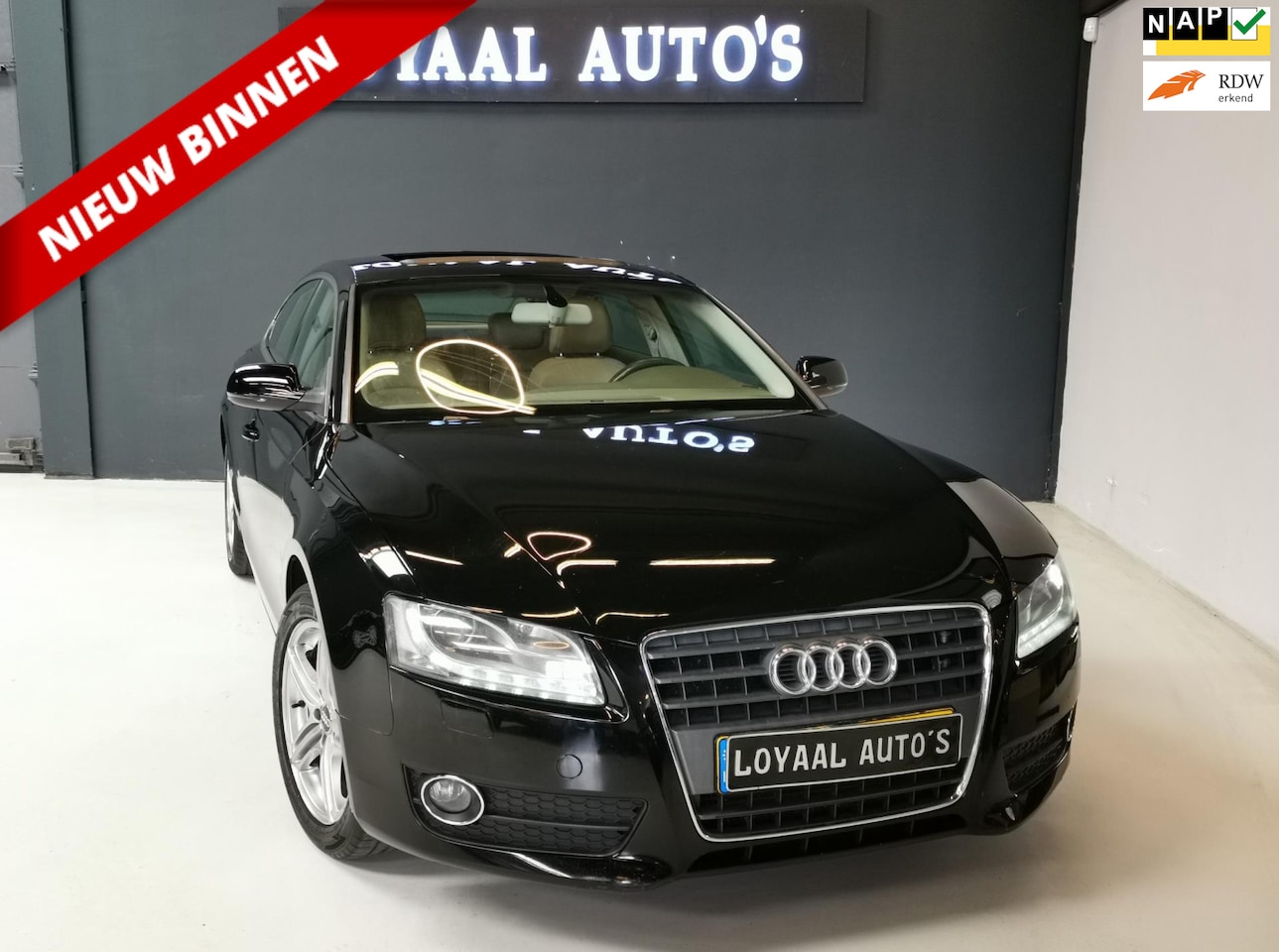 Audi A5 Sportback - 1.8 TFSI Pro Line | XENON | SCHUIF-DAK | NAVI | AIRCO | CRUISE | LEDER | PDC | NAP | APK. - AutoWereld.nl
