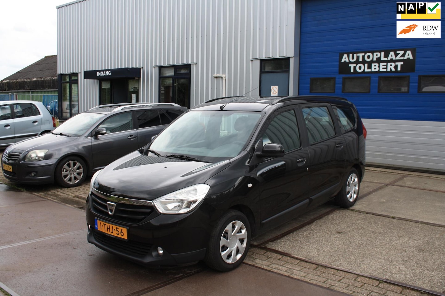 Dacia Lodgy - 1.2 TCe Lauréate 7p. BJ'14 AIRCO NAVI - AutoWereld.nl