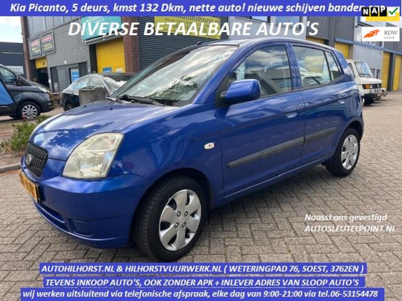 Kia Picanto - 1.0 LXE 1.0 LXE , Nieuwe banden remschijven, enz , nette Nederlandse auto, DIVERSE PRIJZEN, weinig - AutoWereld.nl