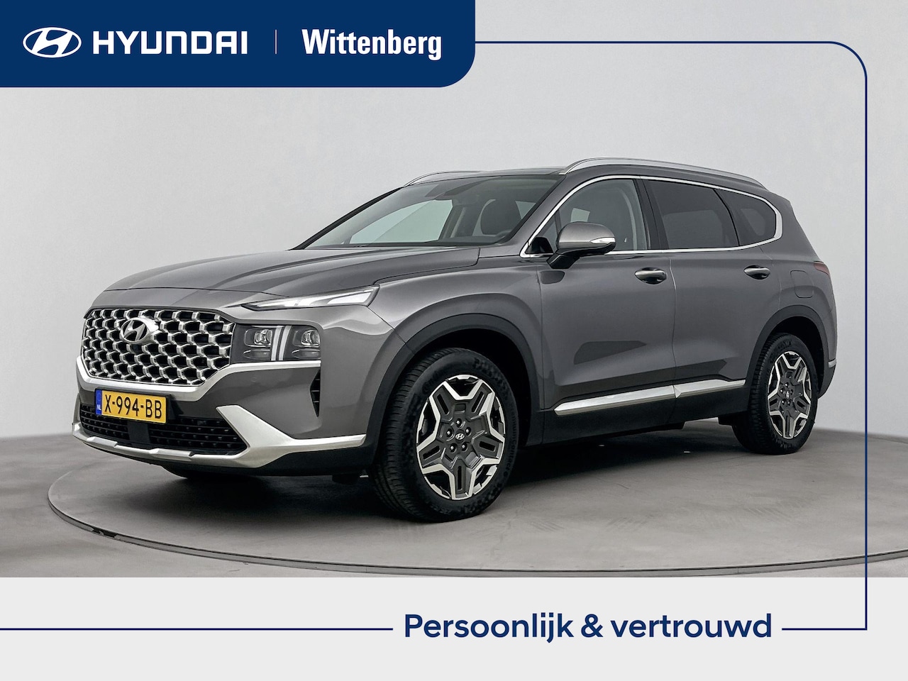Hyundai Santa Fe - 1.6 T-GDI PHEV Premium Sky 7p. | Plug in | Schuif/kanteldak | 7 zits | Carplay | - AutoWereld.nl