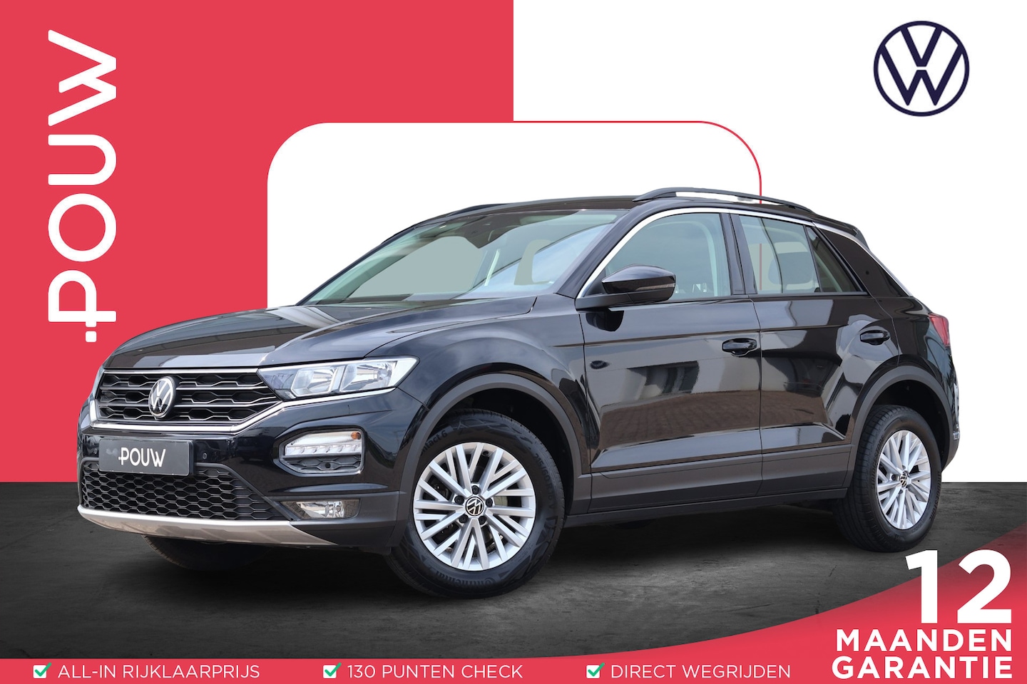 Volkswagen T-Roc - 1.0 TSI 115pk Style | Cruise Control Adaptief | PDC - AutoWereld.nl
