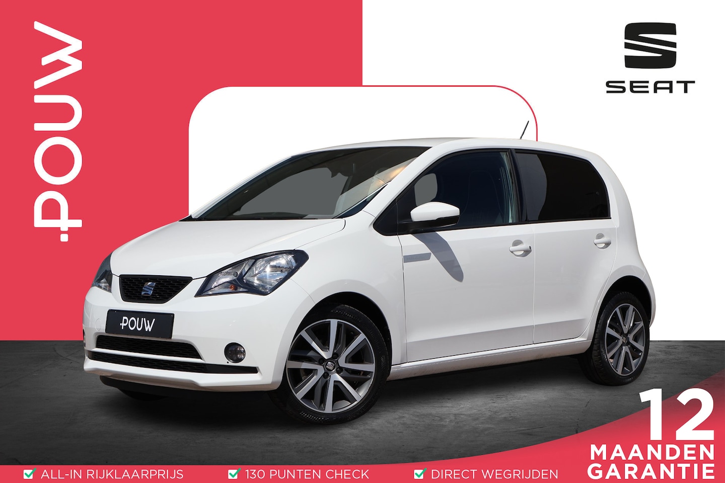 SEAT Mii Electric - 83pk Plus | Cruise Control | PDC | Stoelverwarming | Clima - AutoWereld.nl