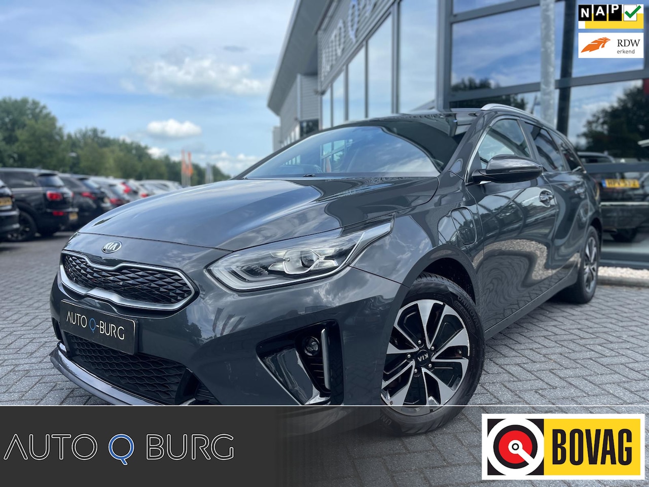 Kia Cee'd Sportswagon - 1.6 GDI BusinessLine | Automaat | LMV | PDC | Camera | Climate | Navi | Cruise | Led | Plu - AutoWereld.nl