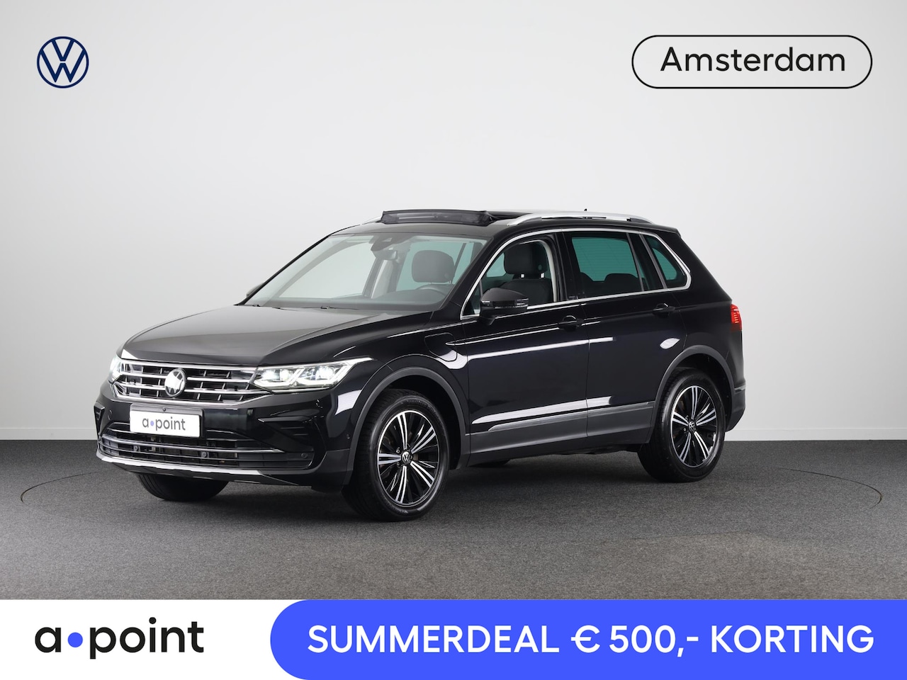 Volkswagen Tiguan - 1.4 TSI eHybrid Elegance 245 pk Automaat (DSG) | Navigatie | Panoramadak | Elektr. trekhaa - AutoWereld.nl