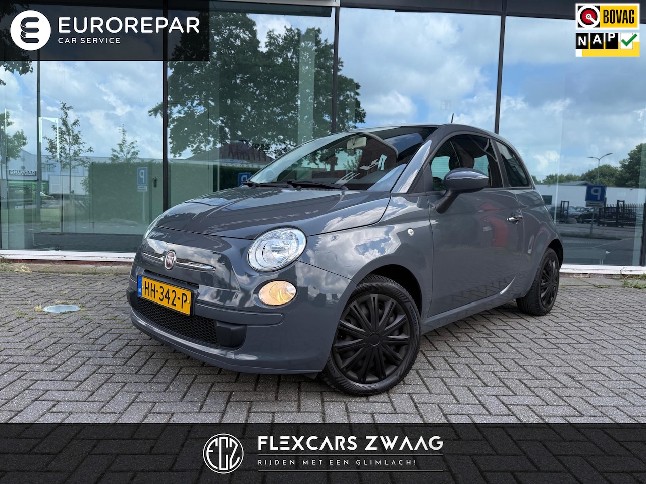 Fiat 500 - 1.0 TwinAir Pop - Airco - Radio - Org.NL - AutoWereld.nl