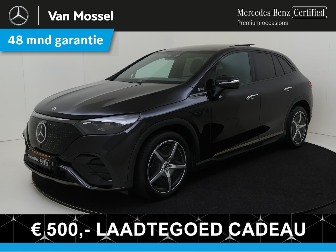 Mercedes-Benz EQE SUV - 350 4Matic AMG Line 91 kWh / Stoelverwarming / Memory-Stoelen / 360Graden-Camera / Panoram - AutoWereld.nl
