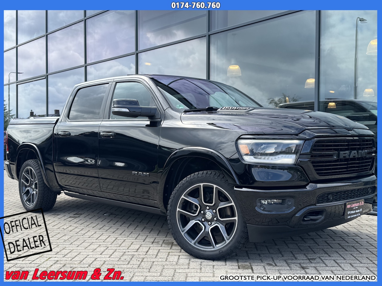 Dodge Ram 1500 - Laramie Night | Pano | Alarm klasse 3 | Uitlaatklep - AutoWereld.nl