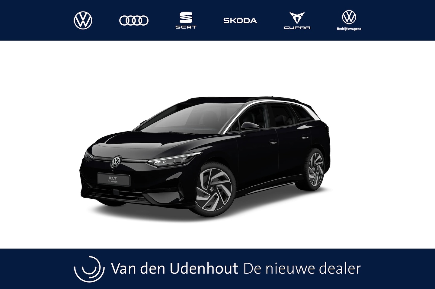 Volkswagen ID.7 Tourer - 77 kWh Elektromotor 286 1AT Pro Business Automaat - AutoWereld.nl