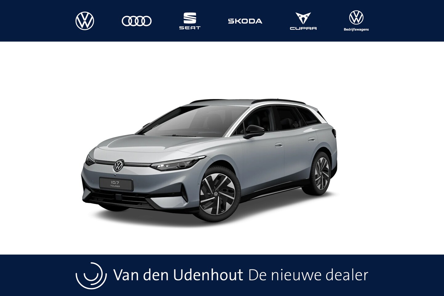 Volkswagen ID.7 Tourer - 77 kWh Elektromotor 286 1AT Pro Business Automaat - AutoWereld.nl
