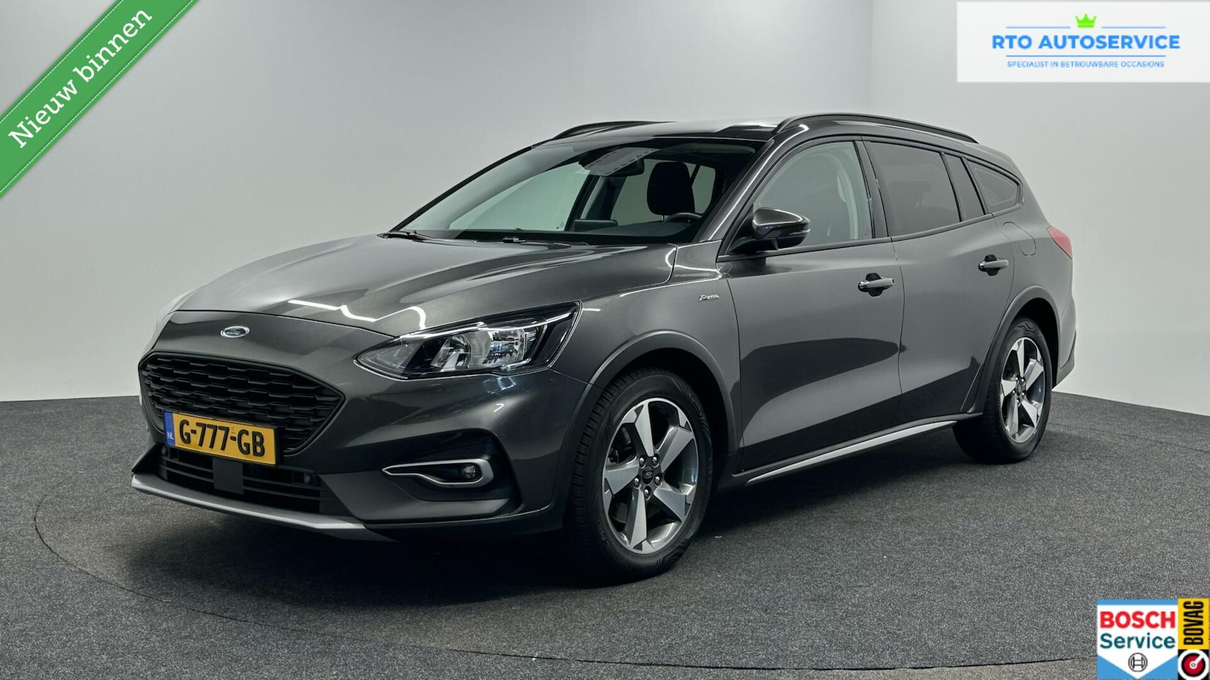 Ford Focus Wagon - 1.0 EcoBoost Vignale NAVI CARPLAY LED CRUISE ECC. - AutoWereld.nl