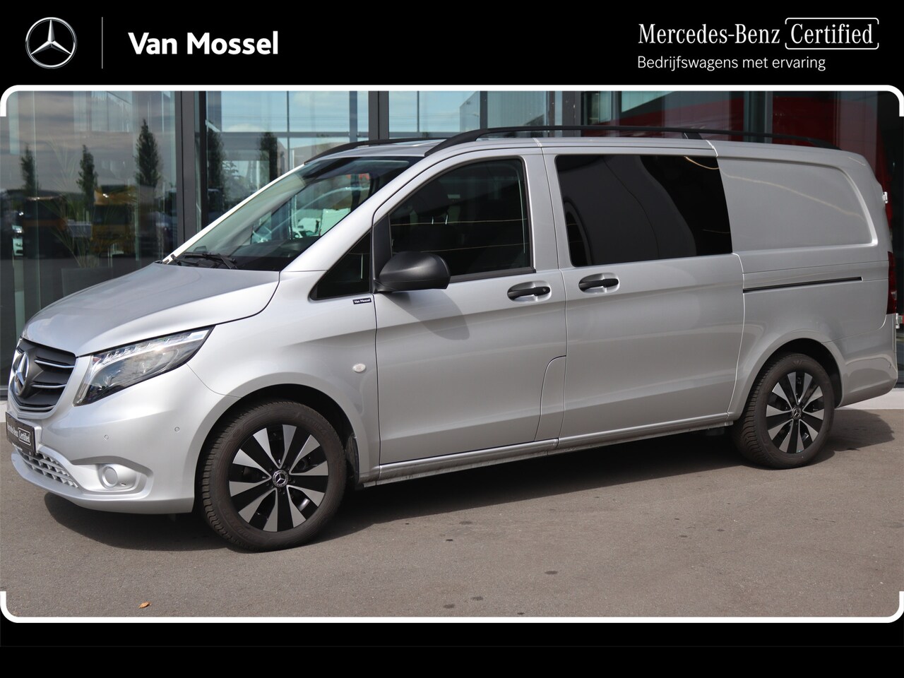 Mercedes-Benz Vito - 116 CDI Aut. Dub Cab.|AIRCO/CAMERA/LED/2xSCHUIFD.|Certified . - AutoWereld.nl